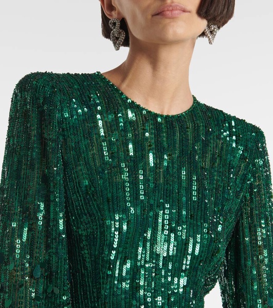 Nymph sequined gown