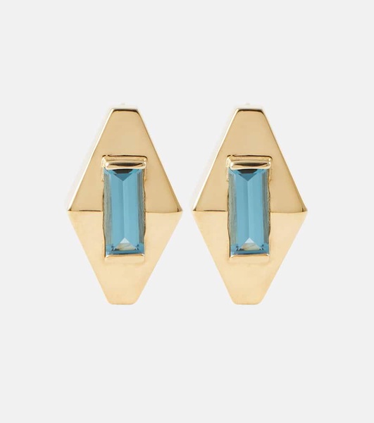 9kt gold earrings