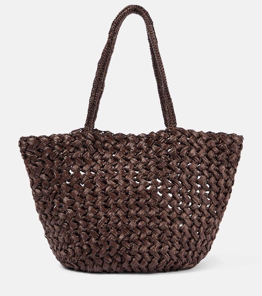 Estelle raffia tote bag