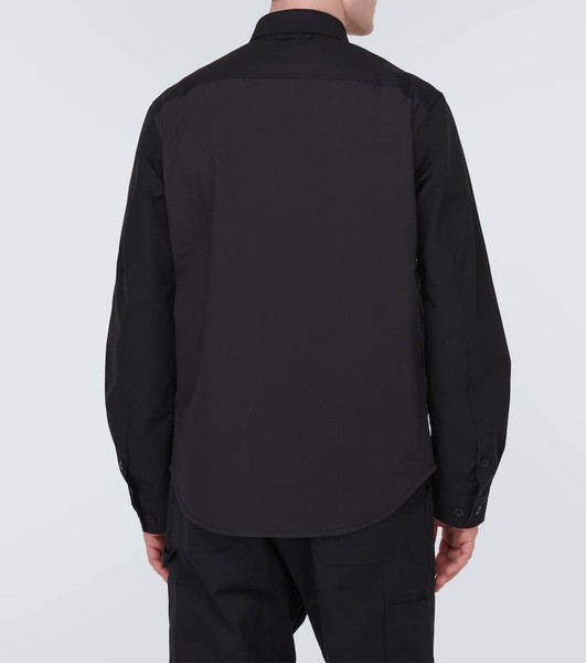 Paneled technical shirt