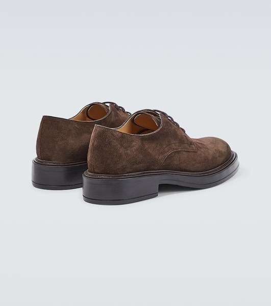 Suede Derby shoes