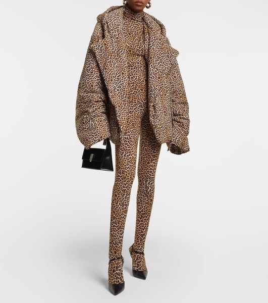 Sleeping Bag leopard-print jacket