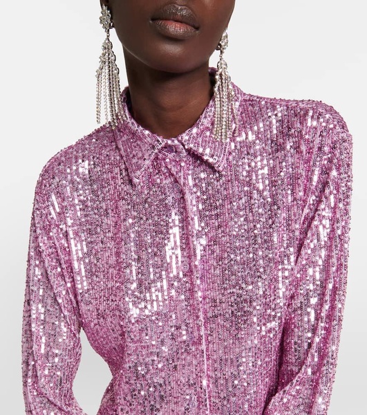 Sequined shirt