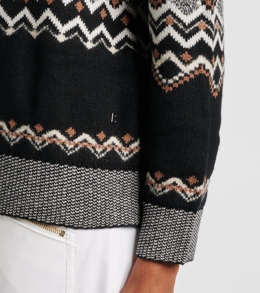 Avena jacquard sweater