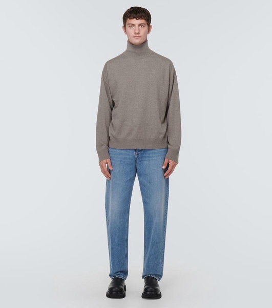 Wool turtleneck sweater