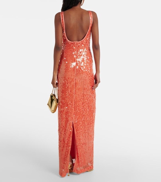 Bex sequined maxi dress