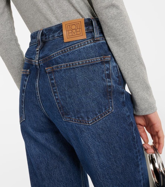 Classic Cut mid-rise straight jeans