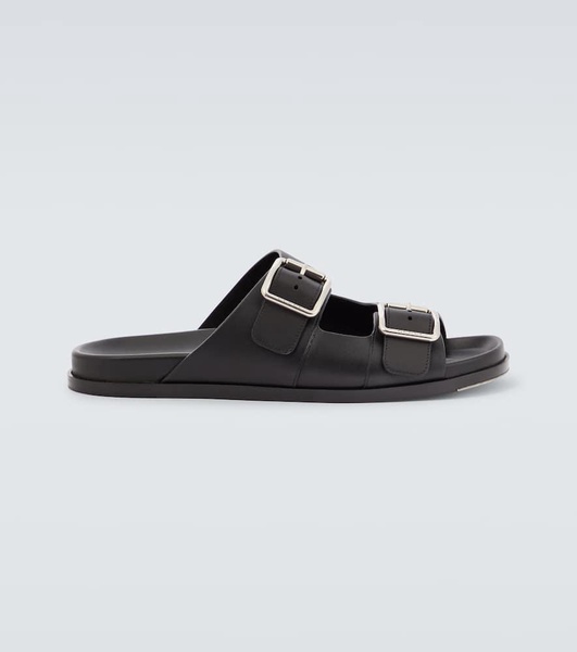 Men's sandal with buckles