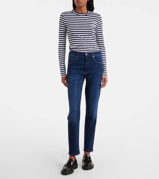 Isola mid-rise slim jeans