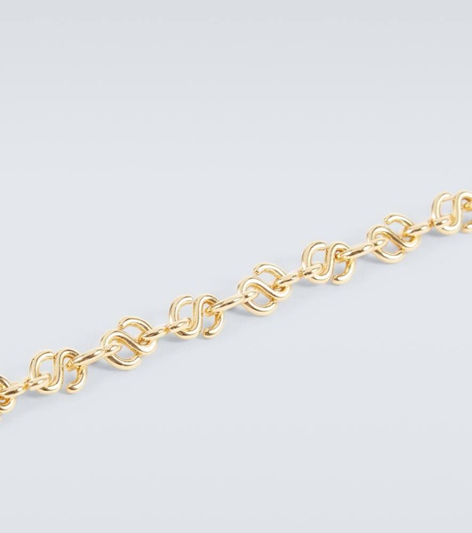 Chain gold–plated choker