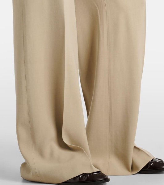 Auden high-rise wide-leg pants