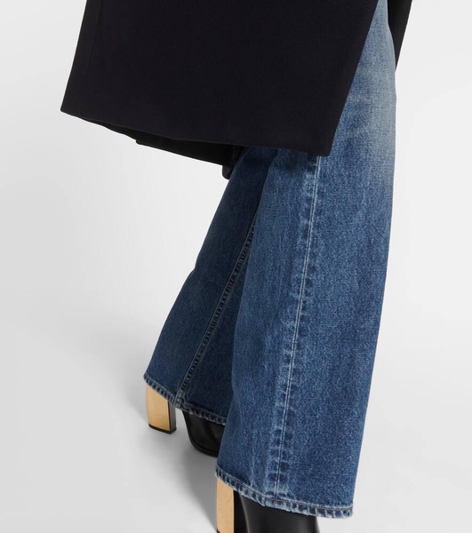 Mitchell mid-rise straight jeans