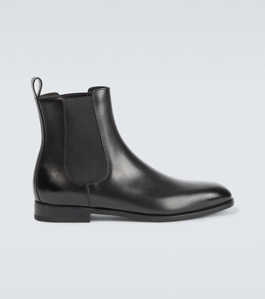 Delsa leather Chelsea boots