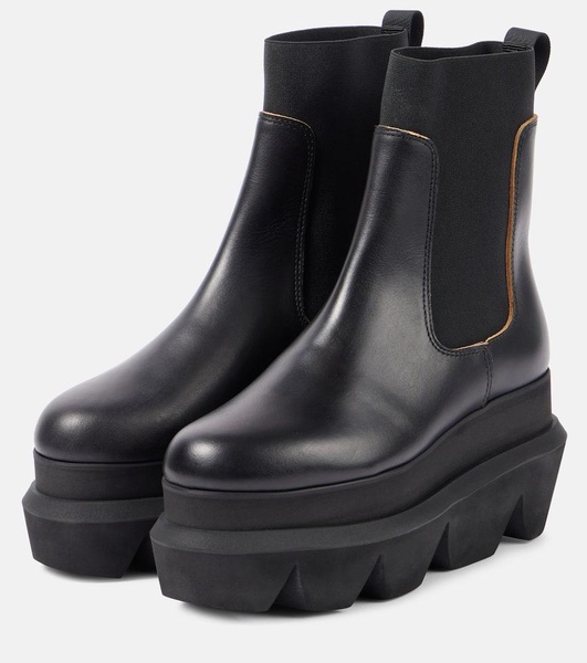 Leather Chelsea boots