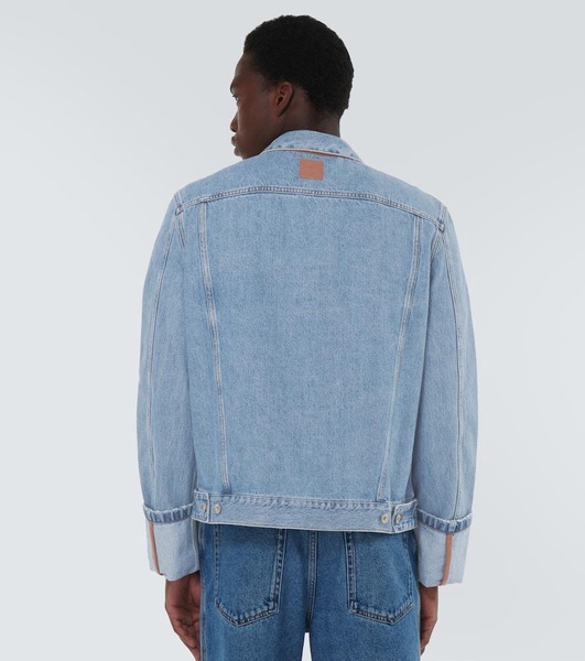 Fisherman Turn-Up denim jacket