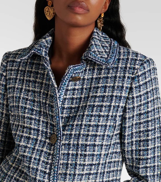 Cotton-blend tweed jacket