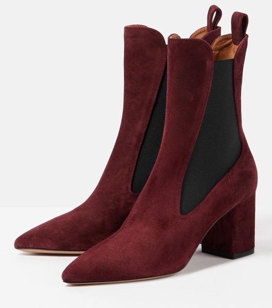 Anja 70 suede ankle boots