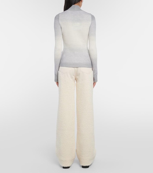 Aurora high-neck wool sweater