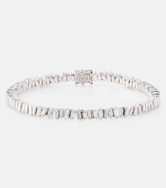 18kt white gold bracelet with diamonds