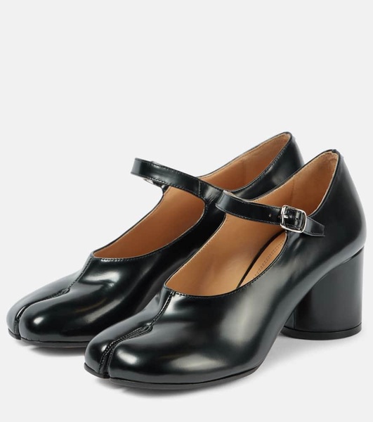 Tabi leather Mary Jane pumps