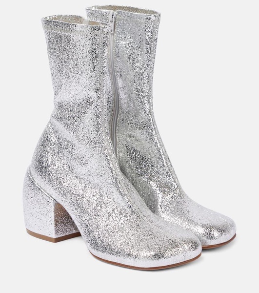 65 embellished ankle boots