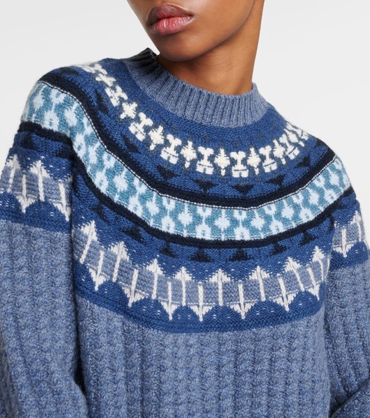 Holiday Noel cashmere sweater