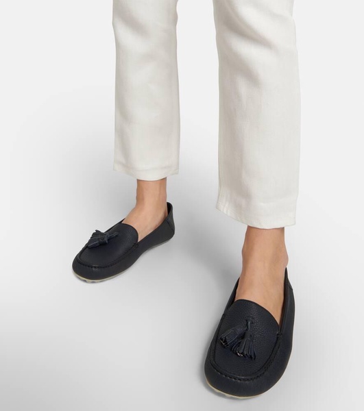 Dot Sole leather moccasins