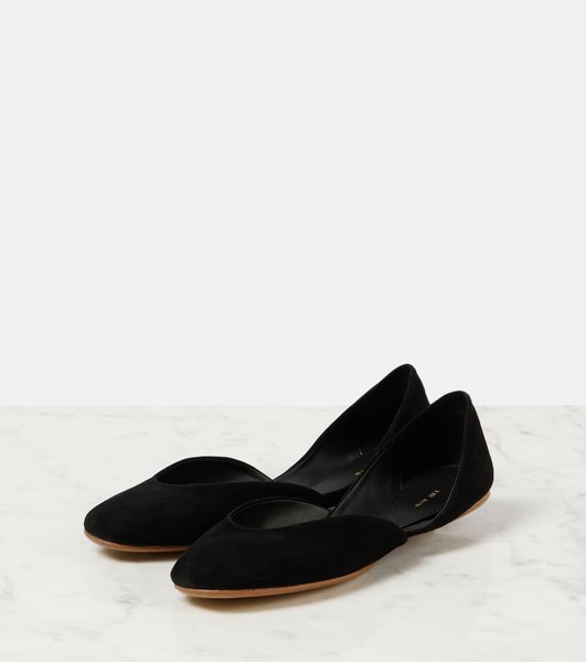 Gemma suede ballet flats