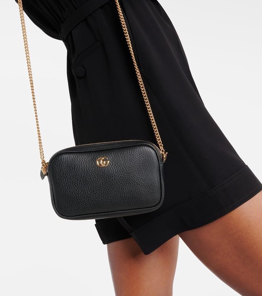 GG Marmont Mini leather shoulder bag