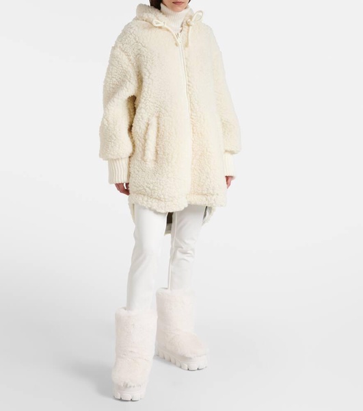 Isabelle virgin wool teddy jacket