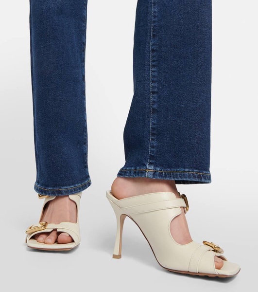 Ellie mid-rise straight jeans