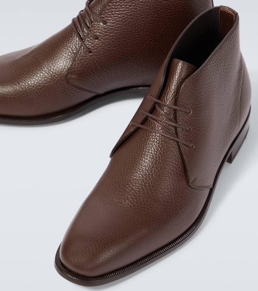 Berwick leather desert boots