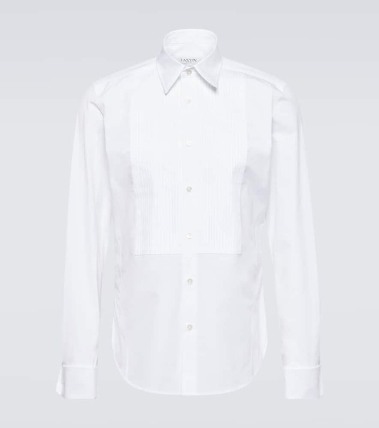 Cotton tuxedo shirt