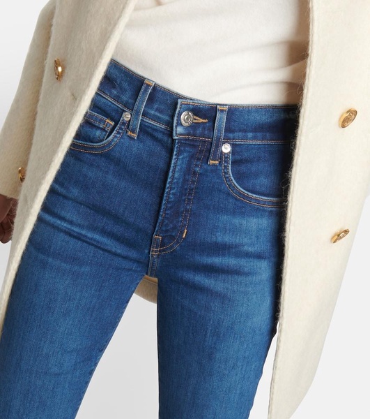 Beverly high-rise flared jeans