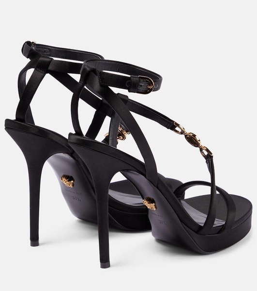 Medusa '95 satin sandals