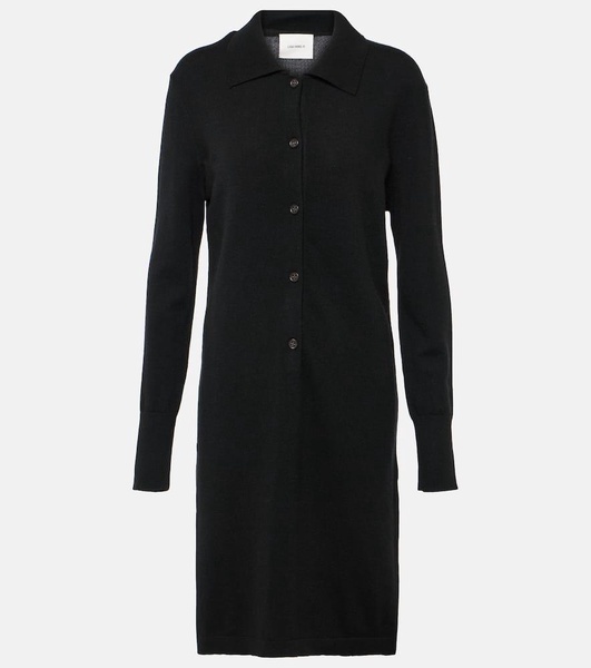 Maisy cashmere shirt dress