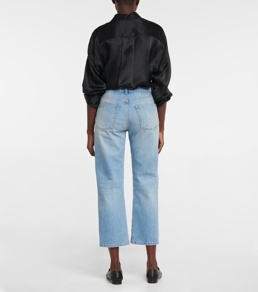 Lesley cropped denim jeans