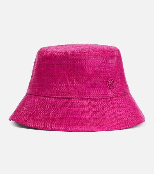 Straw bucket hat