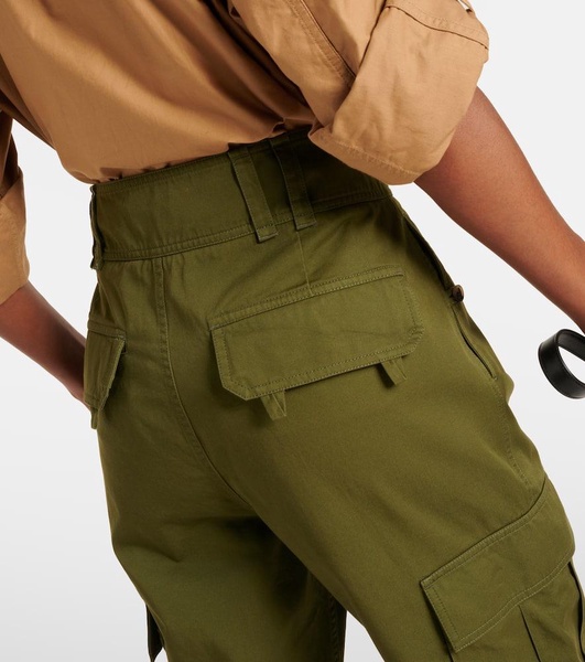 Cassandre cotton twill cargo pants