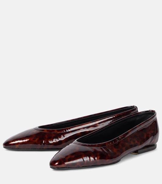 Primula patent leather ballet flats