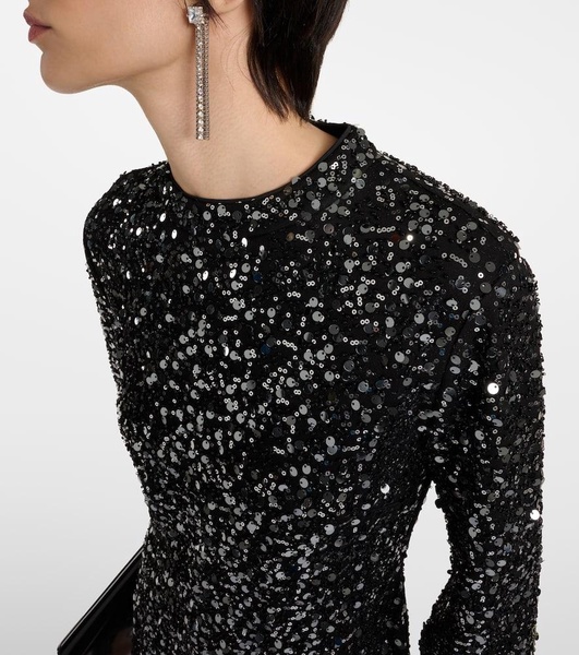 Safia sequined minidress