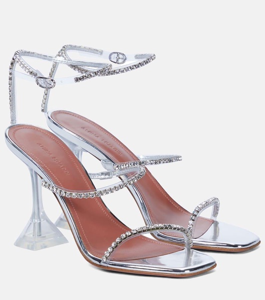 Gilda embellished PVC sandals