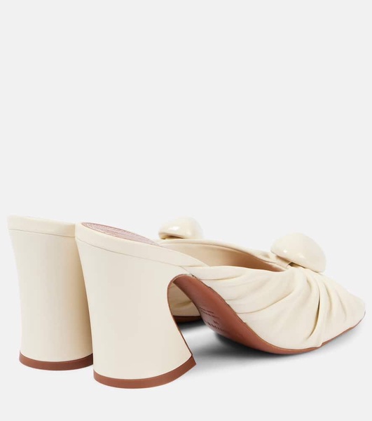 Gleam 85 leather mules