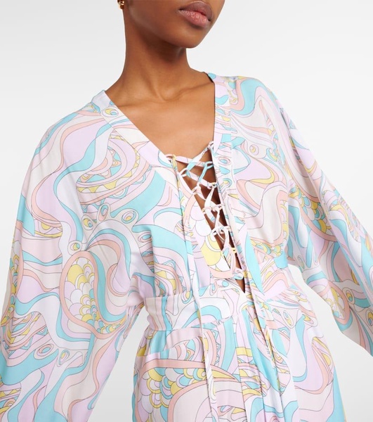 Natalie printed kaftan  