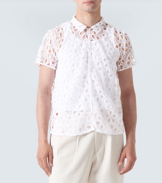 Primrose floral lace shirt