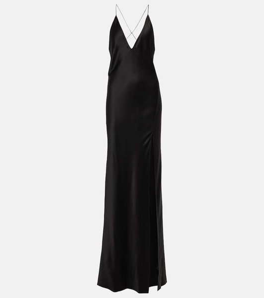 Katie silk gown