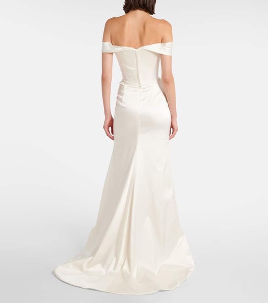 Bridal Nova Cora satin gown