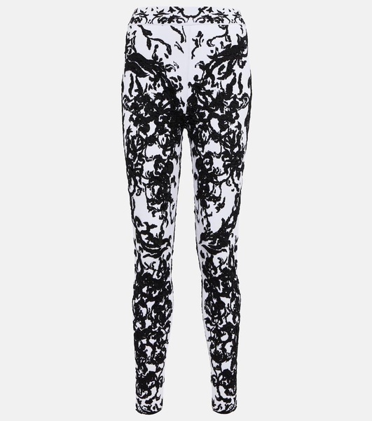 Jacquard leggings