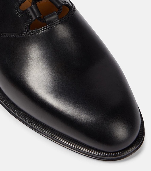 Grant leather Derby shoes