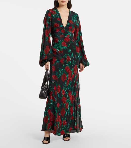 Eleanor floral maxi dress